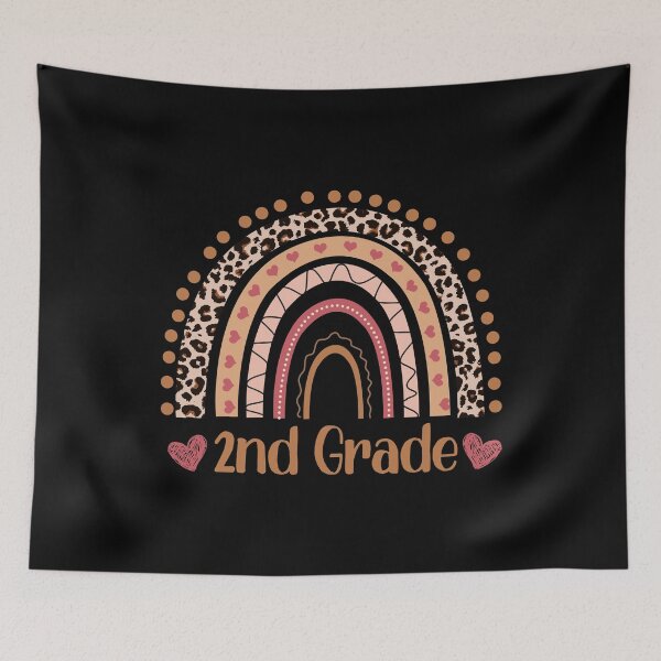Item preview, 2nd Grade Teacher Funny Rainbow Leopard Back To School designed and sold by PansyBoyd.