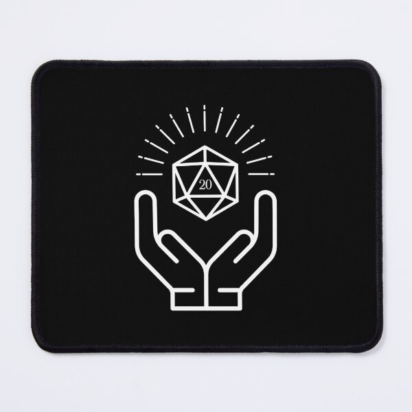 Item preview, Polyhedral D20 Dice Blessings designed and sold by pixeptional.