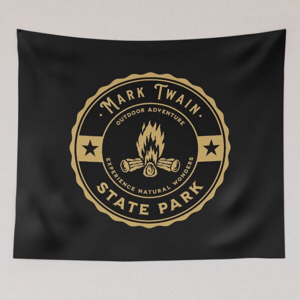 Item preview, Parque Estatal Mark Twain Viajes en Misuri designed and sold by CattlettArt.