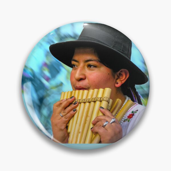 Item preview, Pan flute player designed and sold by indiafrankk.