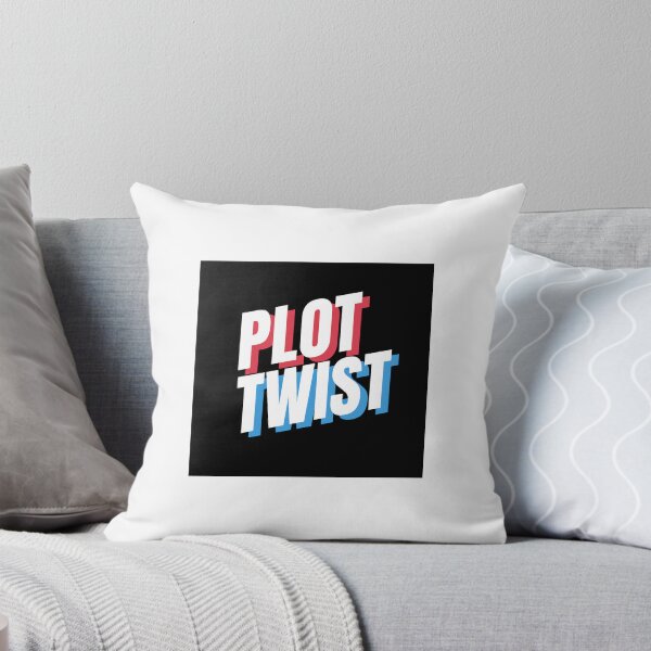 Item preview, Plot Twist Funny Quirky Sticker designed and sold by crazymessygirl.