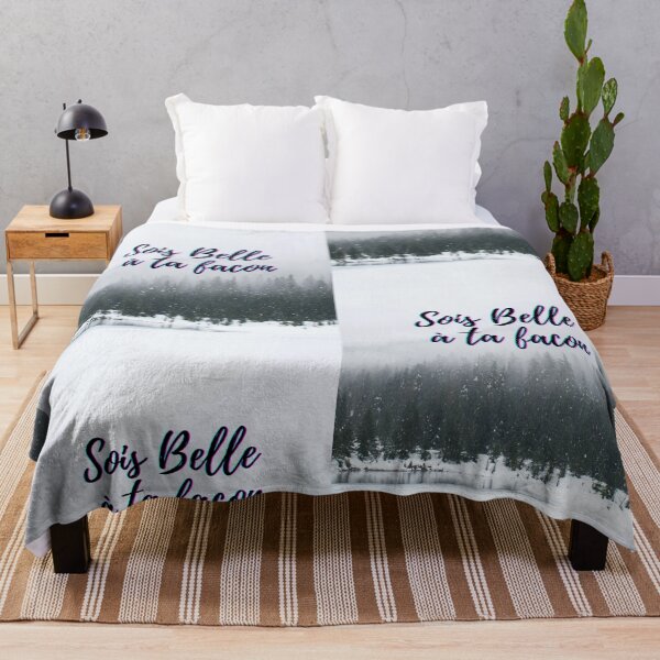 Item preview, Be beautiful in your own way - popular French quotes theme gifts designed and sold by RebelliousRosee.