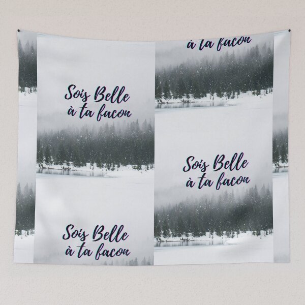 Item preview, Be beautiful in your own way - popular French quotes theme gifts  designed and sold by RebelliousRosee.
