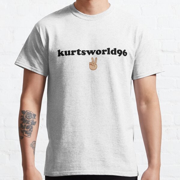 Kurtsworld96 greyscale Sticker for Sale by microwavedman