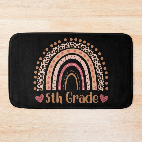 Item preview, 5th Grade Teacher Funny Rainbow Leopard Back To School designed and sold by PansyBoyd.