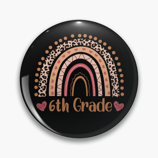 Item preview, 6th Grade Teacher Funny Rainbow Leopard Back To School designed and sold by PansyBoyd.