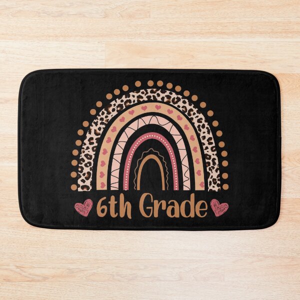 Item preview, 6th Grade Teacher Funny Rainbow Leopard Back To School designed and sold by PansyBoyd.