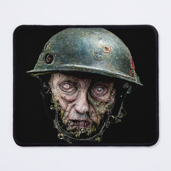Item preview, Zombie Nazi Head, WW2 zombie soldier designed and sold by Leo Rolph.