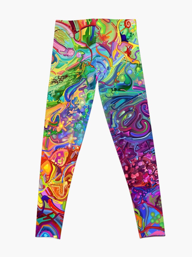 Alternate view of This Page Intentionally Left Blank - Digital Art & Painting Leggings
