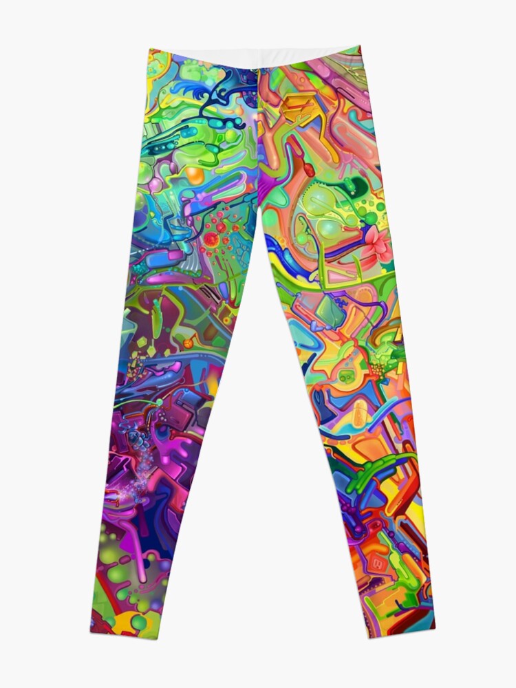 Alternate view of This Page Intentionally Left Blank - Digital Art & Painting Leggings