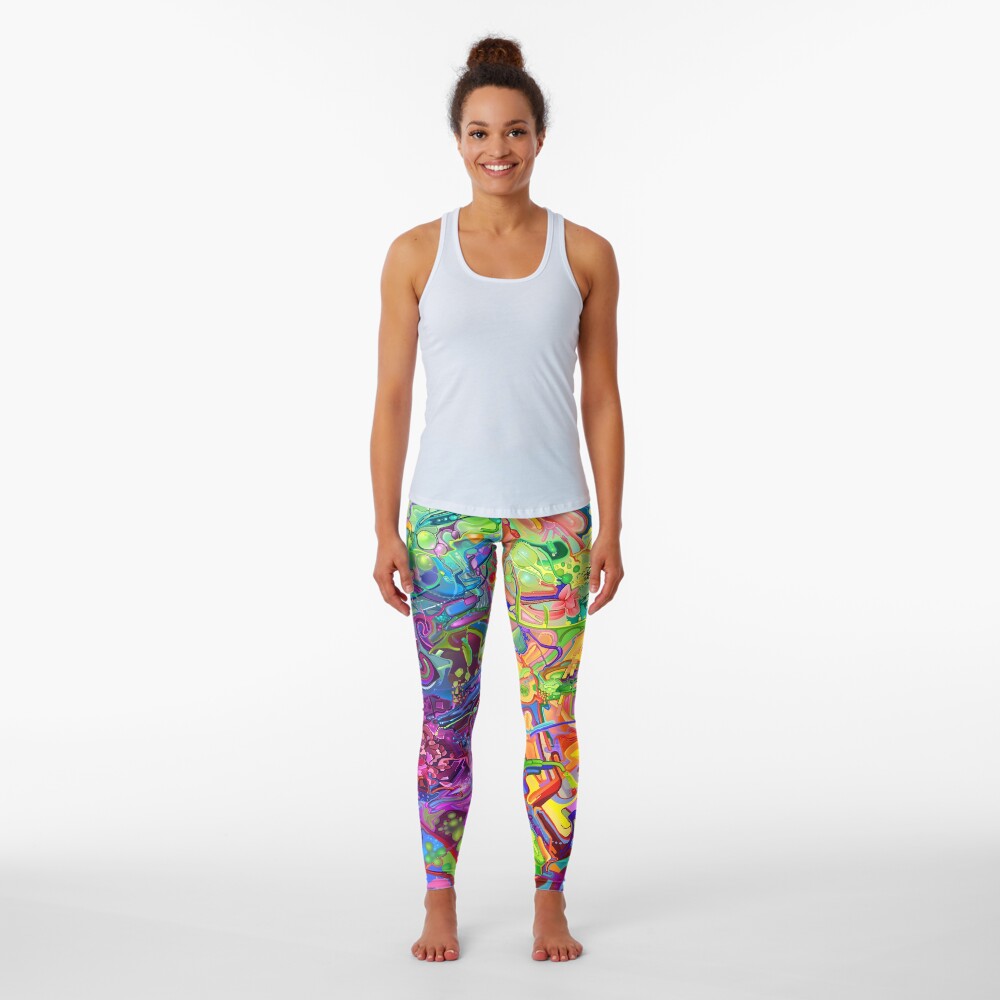 This Page Intentionally Left Blank - Digital Art & Painting Leggings