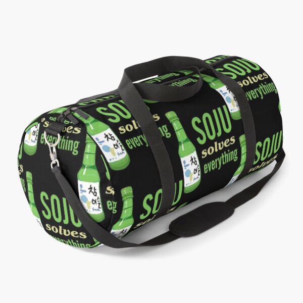 Item preview, soju, soju solves everything   designed and sold by WadeEllisArt.