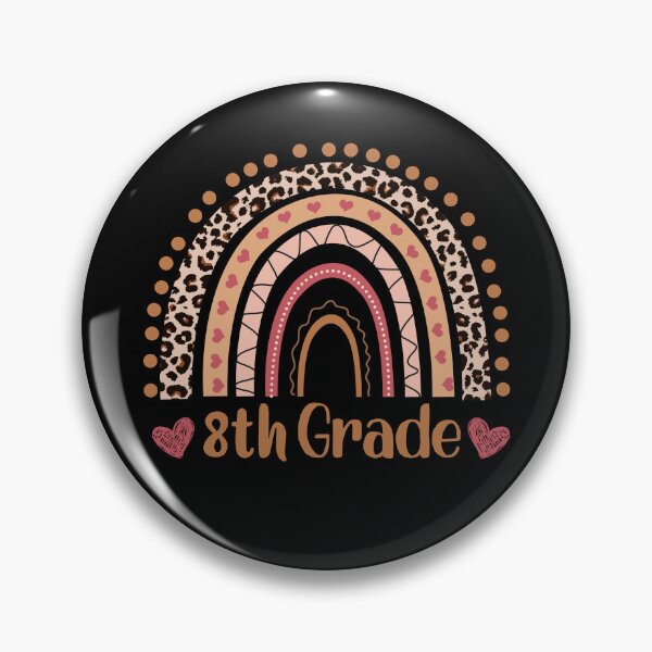 Item preview, 8th Grade Teacher Funny Rainbow Leopard Back To School designed and sold by PansyBoyd.