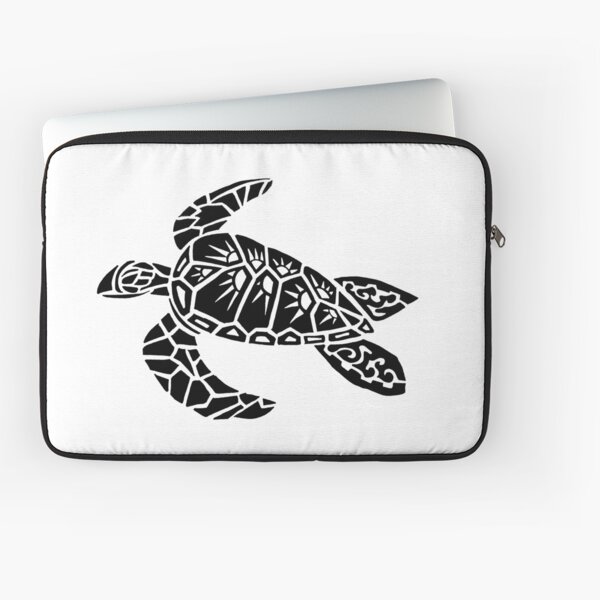 Aperçu de l'œuvre Conception tribale de tortue de mer créée et vendue par KitayamaDesigns.