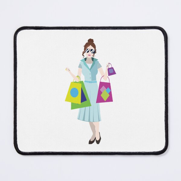 Item preview, Woman Shopping   designed and sold by WadeEllisArt.