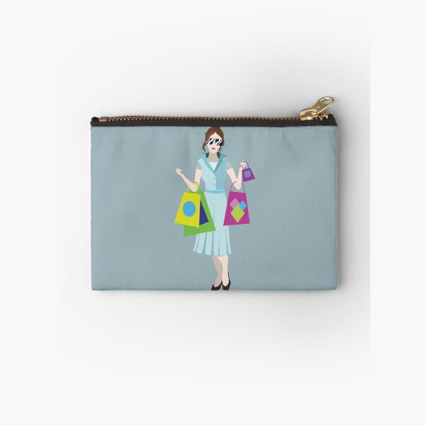 Item preview, Woman Shopping   designed and sold by WadeEllisArt.