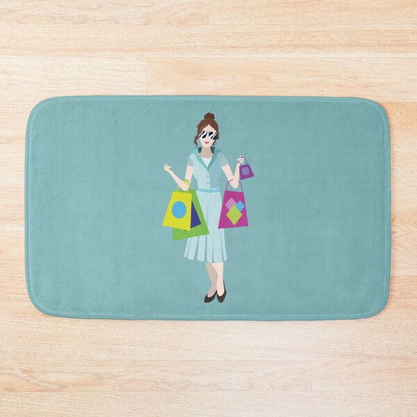 Item preview, Woman Shopping   designed and sold by WadeEllisArt.
