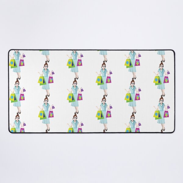 Item preview, Woman Shopping designed and sold by WadeEllisArt.