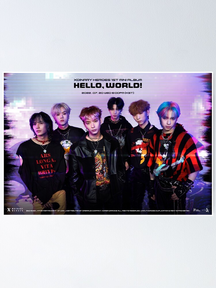 Xdinary Heroes HELLO,WORLD！MD O.de Hello, World! | Xdinary Heroes Wiki | Fandom