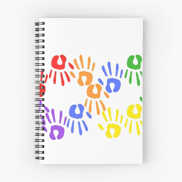 Item preview, Neurodiversity Rainbow Handprints designed and sold by Kristin Novotny.