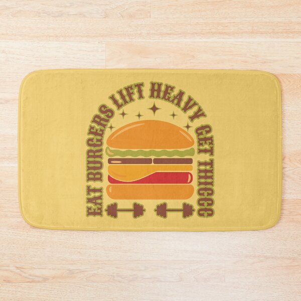 Item preview, Eat Burgers Lift Heavy Get Thiccc designed and sold by Styler Design.