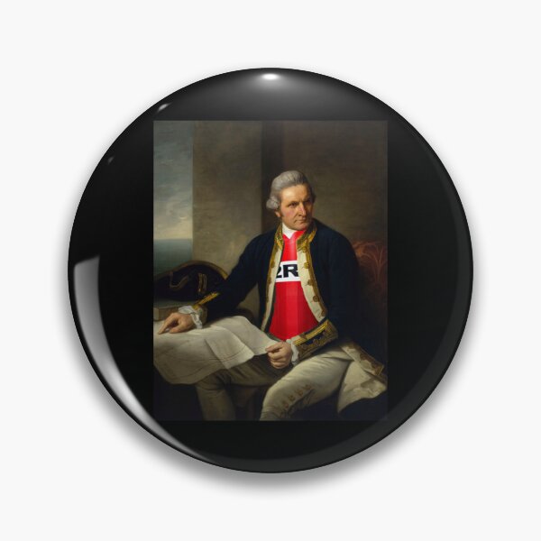 Item preview, Captain Cook Middlesbrough Football Fan Baseball ¾ Sleeve T-Shirt designed and sold by monica45je.