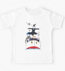 Camiseta para niños Ghibli mix2