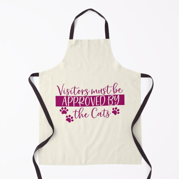 Item preview,  Visitors Must Be Approved By The Cats  | Doormat designed and sold by Wagdy-online.