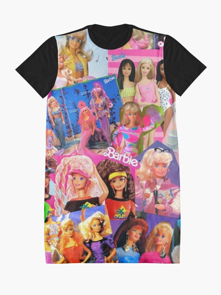 80's barbie | Graphic T-Shirt Dress