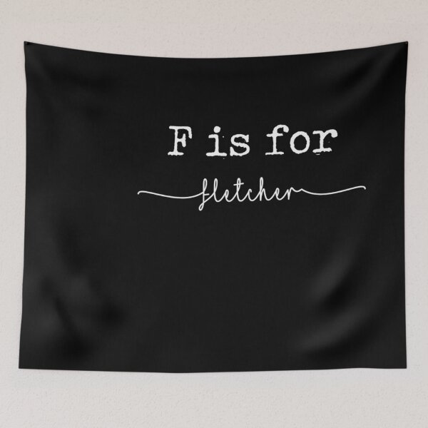 Item preview, F is for Fletcher, Fletcher Sticker designed and sold by stoutsutton8755.