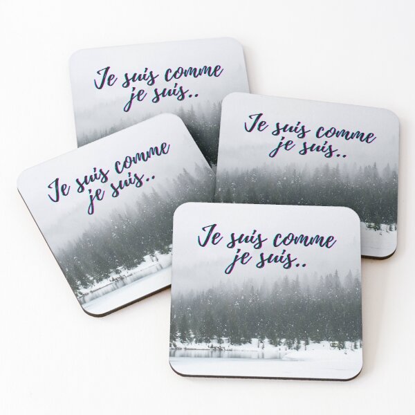 Item preview, I am what I am - popular french quotes theme gifts  designed and sold by RebelliousRosee.