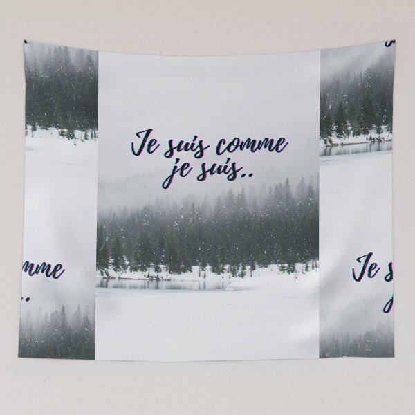 Item preview, I am what I am - popular french quotes theme gifts  designed and sold by RebelliousRosee.