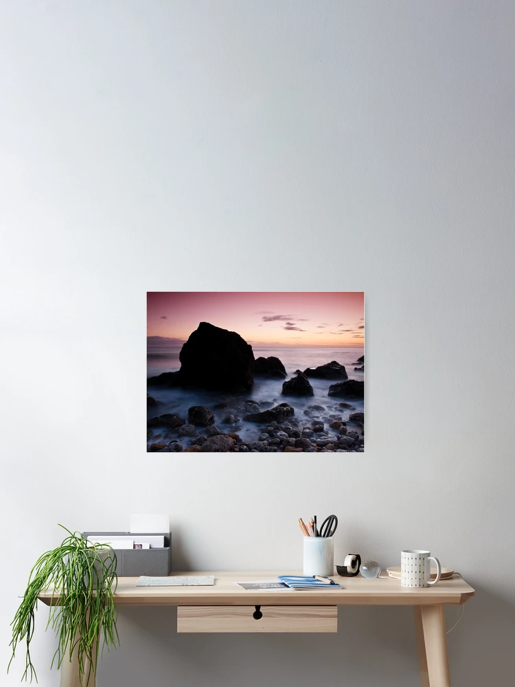 Thumbnail 2 of 3, Poster, Water And Rocks designed and sold by Great North Views.