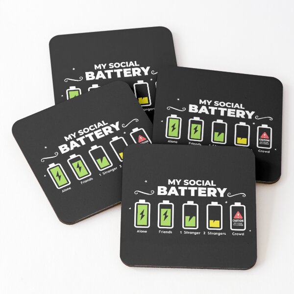 Item preview, My Social Battery designed and sold by Urosek.