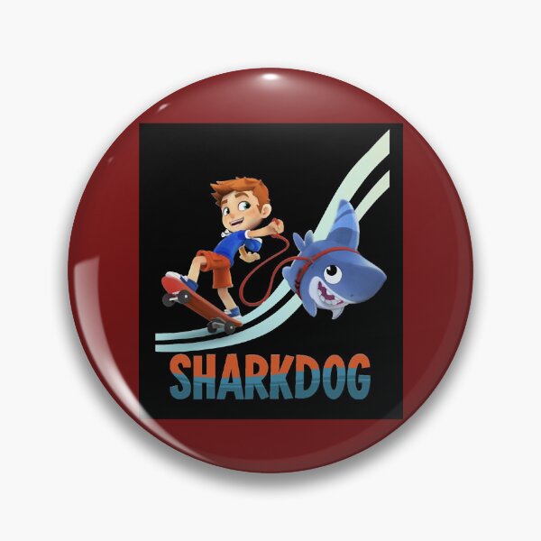 Item preview, sharkdog Poster designed and sold by DCdesignstorys.