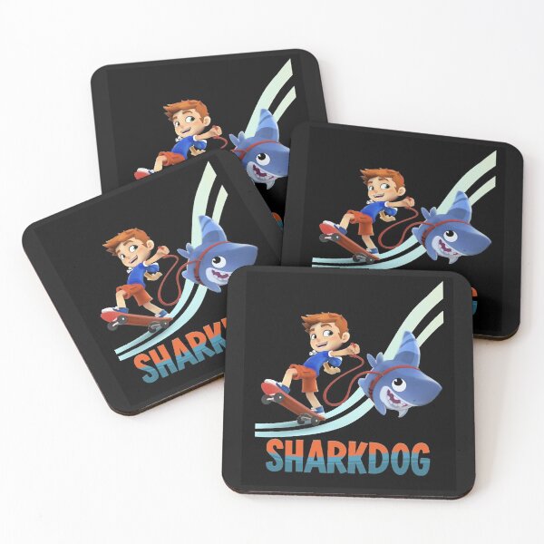 Item preview, sharkdog Poster designed and sold by DCdesignstorys.