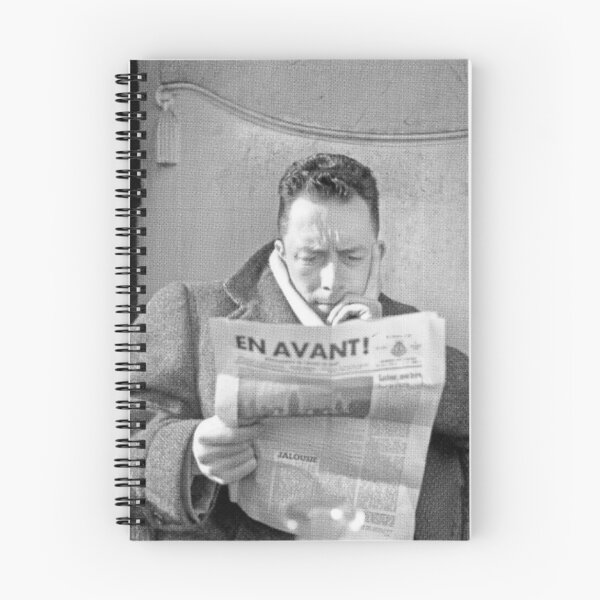 Item preview, ;Albert Camus Portrait Tee Poster designed and sold by geraldsbemis.