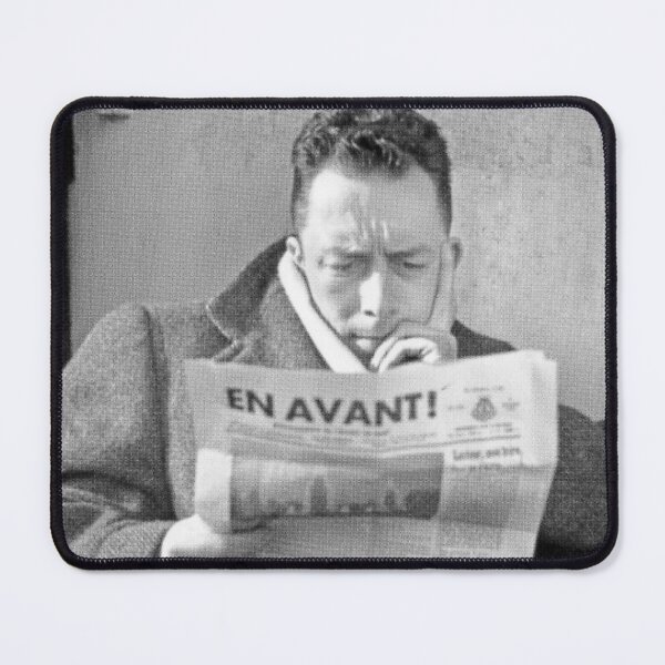 Item preview, ;Albert Camus Portrait Tee Poster designed and sold by geraldsbemis.