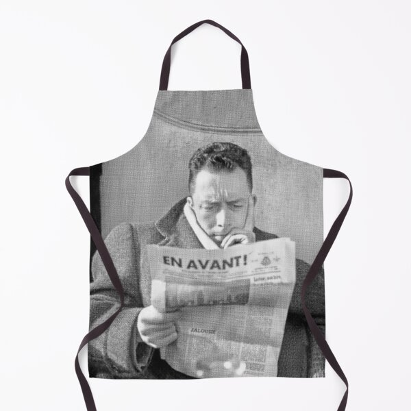 Item preview, ;Albert Camus Portrait Tee Poster designed and sold by geraldsbemis.