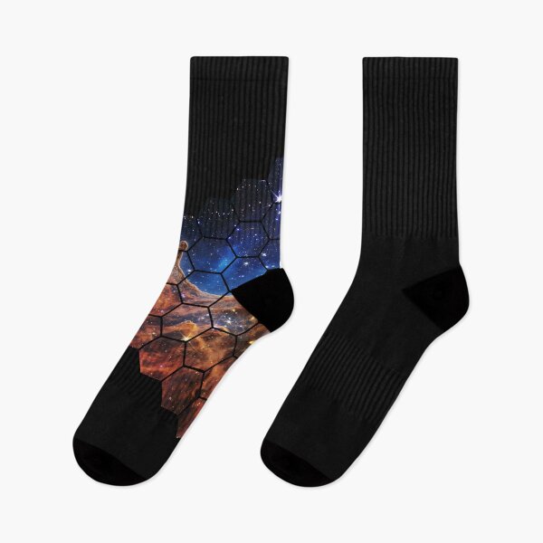 Item preview, James Webb Space Telescope JWST Mirrors Galaxy Stars Planets designed and sold by IdlyBlue.