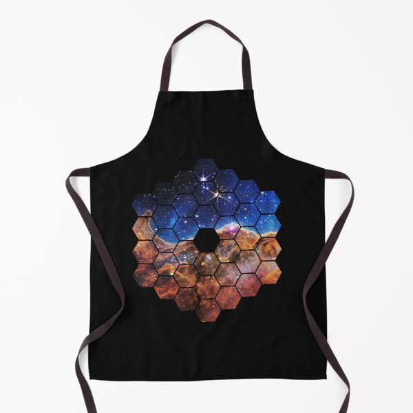 Item preview, James Webb Space Telescope JWST Mirrors Galaxy Stars Planets designed and sold by IdlyBlue.