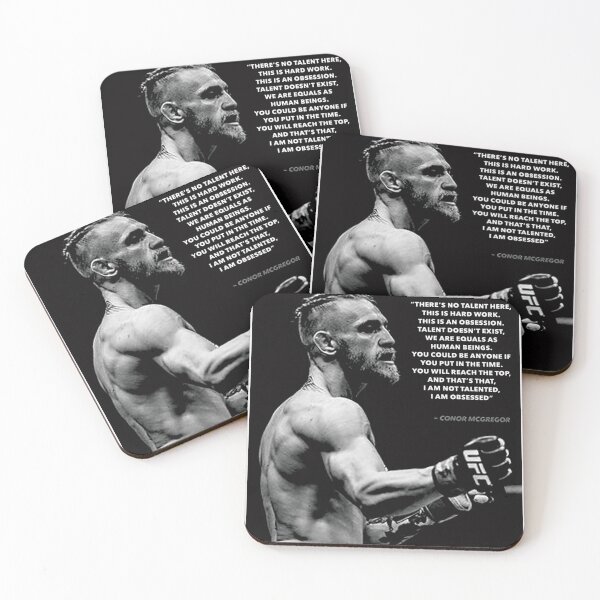 Item preview, Conor Mcgregor UFC Quote Poster designed and sold by danbrown45.