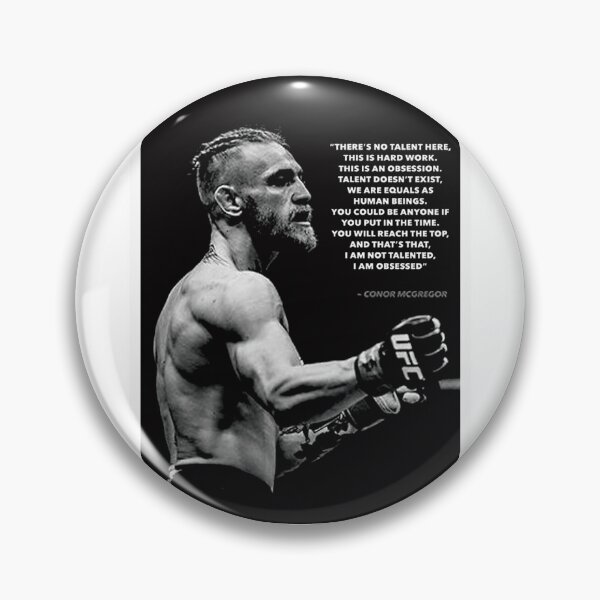 Item preview, Conor Mcgregor UFC Quote Poster designed and sold by danbrown45.