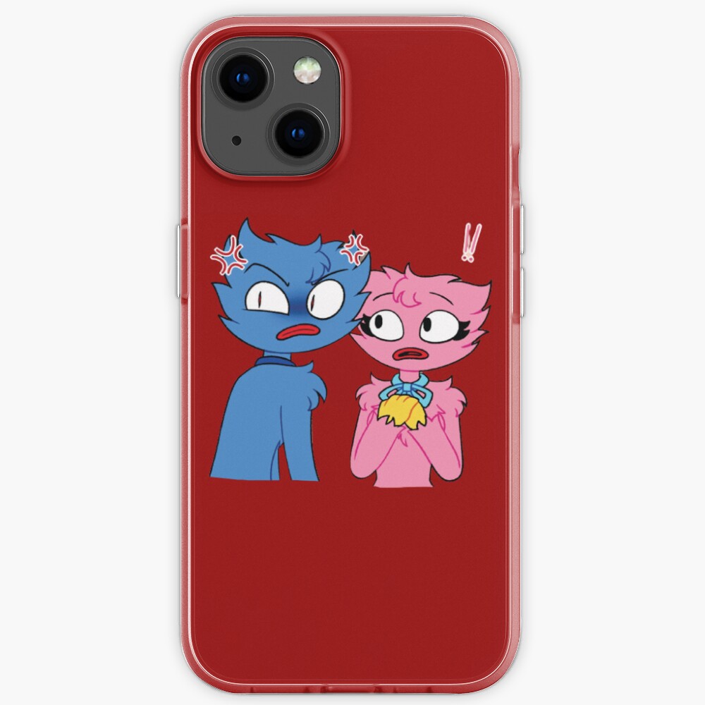 "Huggy Wuggy and Kissy Missy from Poppy Playtime Chapter 2 " iPhone