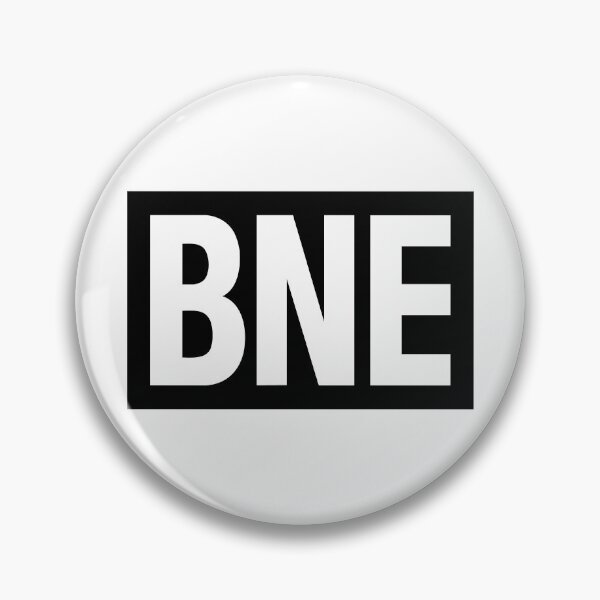 Item preview, BNE  WHITE LOGO -BLACK BOX LOGO- designed and sold by DRIPPED-STORE.