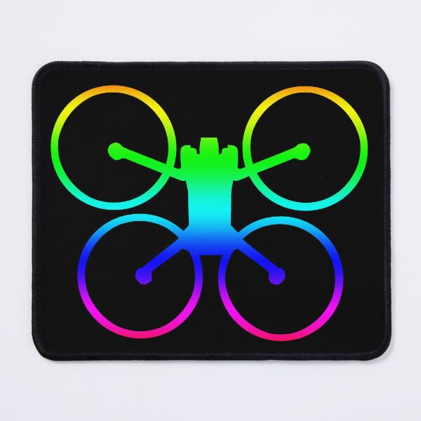 Item preview, Drone - Funny Drone T-Shirt Drone Pilot Tee MINI 3 PRO PSYCHEDELIC COLOURS designed and sold by stilgoe.