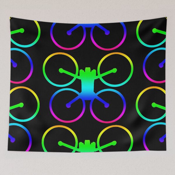 Item preview, Drone - Funny Drone T-Shirt Drone Pilot Tee  MINI 3 PRO PSYCHEDELIC COLOURS  designed and sold by stilgoe.