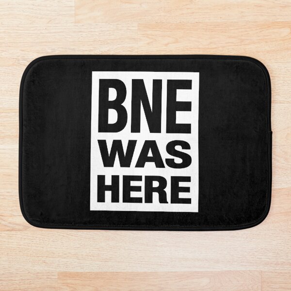 Artikelvorschau, BNE WAR HIER SCHWARZES LOGO -WEISSES KASTENLOGO- entworfen und verkauft von DRIPPED-STORE.