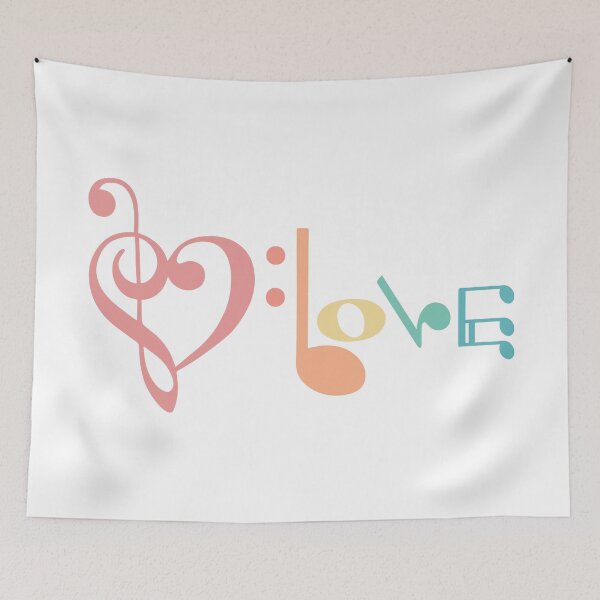 Item preview, music note love funny tee designed and sold by quickkaart.