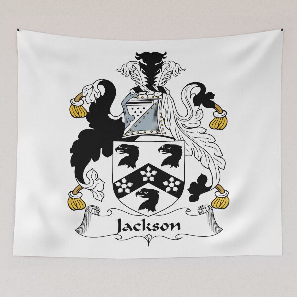 Item preview, Jackson designed and sold by HaroldHeraldry.